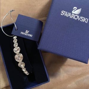 Swarokski heart bracelet